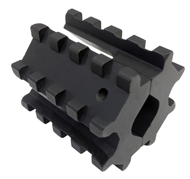 Picture of Promag Pm273 Universal Barrel Mount Quad Picatinny Rail Aluminum