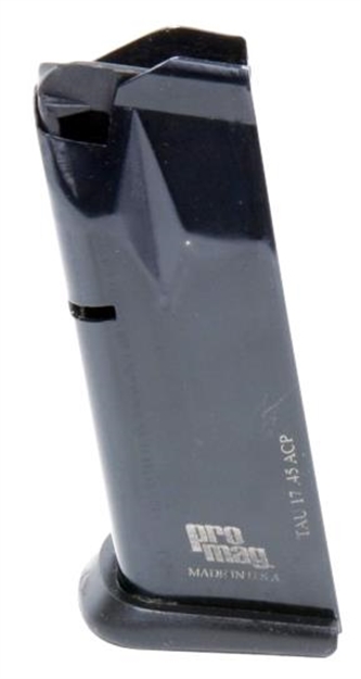Picture of  Promag Tau17 Standard  10Rd 45 Acp Fits Taurus Pt-145 Millennium Blued Steel 708279005473