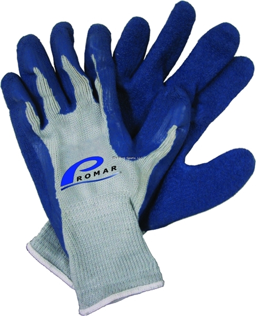Picture of Promar Blue Latex Grip Glove Medium
