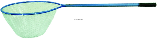 Picture of Promar Clear Blue Landing Net - 15" X 17" Frame, 24" Handle Clear Rubber Net