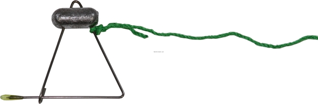 Picture of Promar Crab Throw Line 28Ft, Weighted  - Chartreuse
