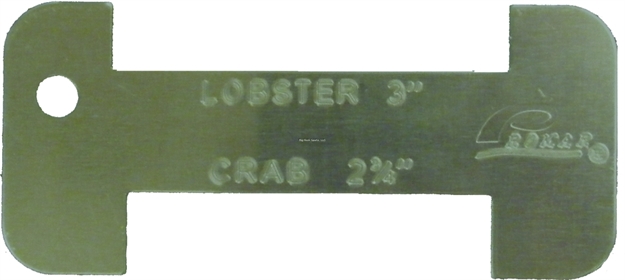 Picture of Promar Florida Lobster/Crab Gauge Measures 3" & 2 3/4"