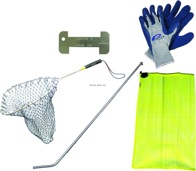 Picture of Promar Pro Lobster Dive Kit W/Bag,Tickle Stick,Gauge,Gloves,Net