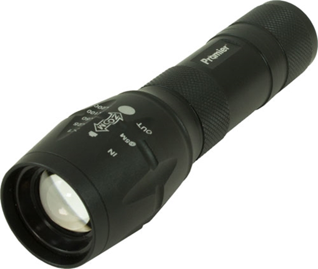 Picture of Promier 5 Mode Tactical Grade Flashlight Black