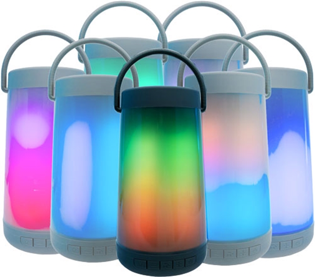 Picture of Promier Spectrum Wireless Bluetooth Speaker W/Color Leds