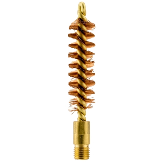 Picture of  Pro-Shot 410S Bore Brush  .410 Gauge Shotgun #5/16-27 Thread Bronze Bristles Looped Tip Brass Core 709779100408