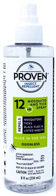 Picture of Proven Repellent Repellent Picaridin 8Oz Repellent Spray Odorless