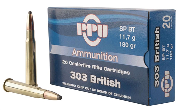 Picture of Ppu 303 British 180Gr Jsp 20Rd 10Bx/Cs PP303S2