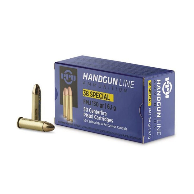 Picture of Prvi Partisan .38 Special Fmj 130Gr PPH38SF 8605003813071
