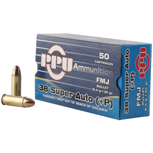 Picture of Prvi Partisan .38 Super  Fmj 130Gr +P PPH38SU 8605003813118