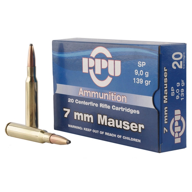 Picture of Ppu 7X57mm Mauser 139Gr Jsp 20Rd 10Bx/Cs PP7 8605003812777