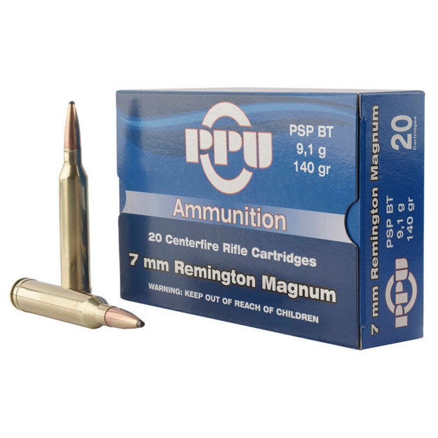 Picture of TR & Z Usa Trading Corp. 7Mm Rem Mag 140Gr Psp 20Bx PP7RM1 8605003812678