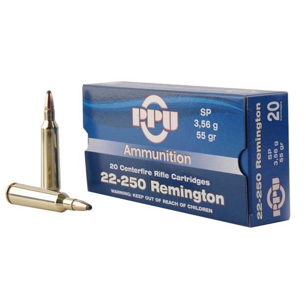 Picture of TR & Z Usa Trading Corp. 22-250 Rem 55Gr SP 20Bx PP22250