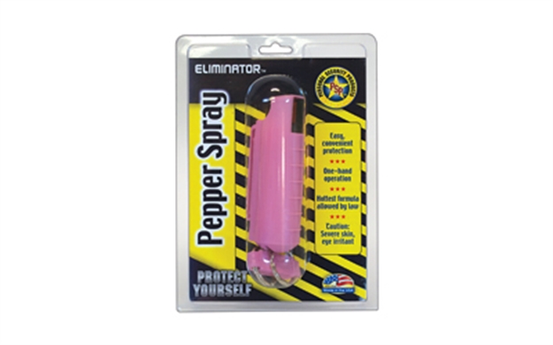 Picture of PS Products Pepper Spray W/ Pink Hard Case W/ Key Ring 1/2 Oz. EHC14PK-C
