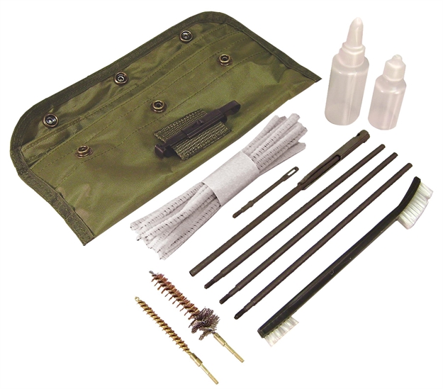 Picture of  Psp Argck Gi-Style Cleaning Kit Ar15 & M16/Green Nylon Pouch Case 797053100374