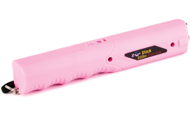 Picture of  Zap Zapstk800fp Zap Stick Stun Gun Range OF Contact Pink Plastic 797053100602