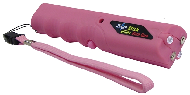 Picture of  Zap Zapstk800fp Zap Stick Stun Gun Range OF Contact Pink Plastic