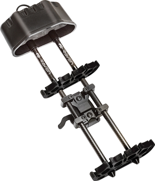 Picture of Pse Archery Quiver Raven 5-Arrow Black