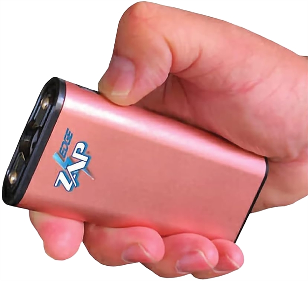 Picture of PS Products Zap Edge Stun Gun Rose Gld 950000 Volt W/ Usb Charger ZAPEDGERG