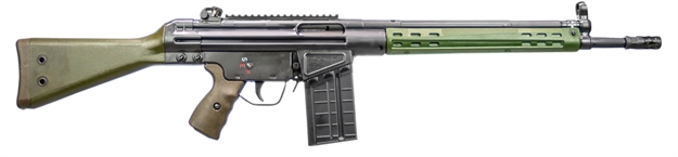 Picture of  Ptr 113 Girk  *Reconditioned 308 Win,7.62X51mm Nato 16" 20+1, Black Parkerized Reciever With Scope Mount, Green Synthetic Furniture (Stock May BE Blemished)