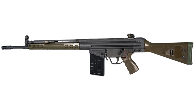 Picture of  Ptr 100 GI  *Reconditioned 308 Win,7.62X51mm Nato 18" 20+1, Black Parkerized Reciever, Green Synthetic Furniture (Stock May BE Blemished)
