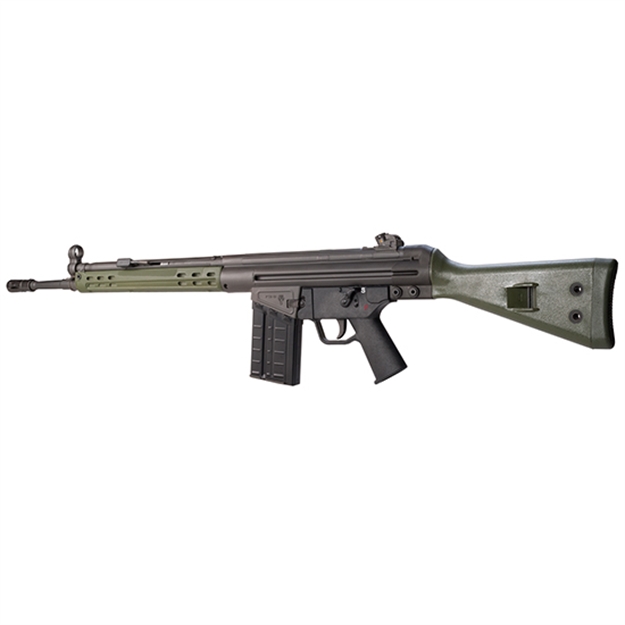 Picture of  Ptr 100 GI  *Reconditioned 308 Win,7.62X51mm Nato 18" 20+1, Black Parkerized Reciever, Green Synthetic Furniture (Stock May BE Blemished) 897903002312