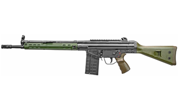 Picture of  Ptr 113 Girk  *Reconditioned 308 Win,7.62X51mm Nato 16" 20+1, Black Parkerized Reciever With Scope Mount, Green Synthetic Furniture (Stock May BE Blemished) 897903003371