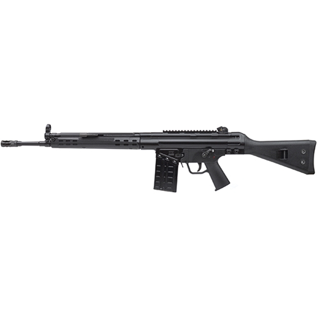 Picture of Ptr 91 Inc. A3s Semi-Auto Rifle, 308 Win, 18" Bbl, Blued Lower, Black Furniture, Flash Hider, Rail Mount, 20+1 Rnd 109 897903002718
