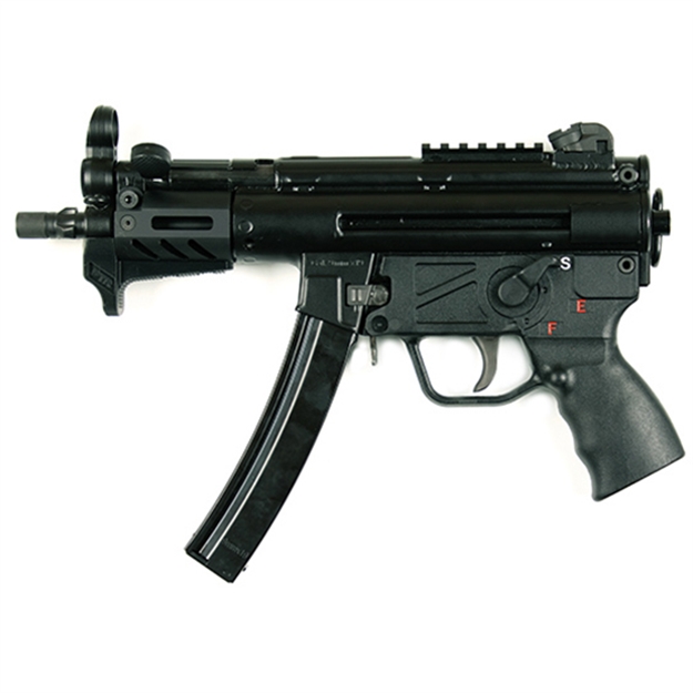Picture of Ptr 91 Inc. 9Kt Semi-Auto Pistol, 9Mm, 5.16" Threaded Bbl, Black, M-Lok Hanguard, Welded Scope Mount, 2 Mags, 30+1 Rnd PTR603