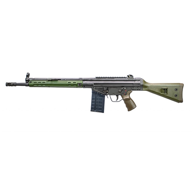 Picture of  Ptr 113 Girk  *Reconditioned 308 Win,7.62X51mm Nato 16" 20+1, Black Parkerized Reciever With Scope Mount, Green Synthetic Furniture (Stock May BE Blemished) 897903003371