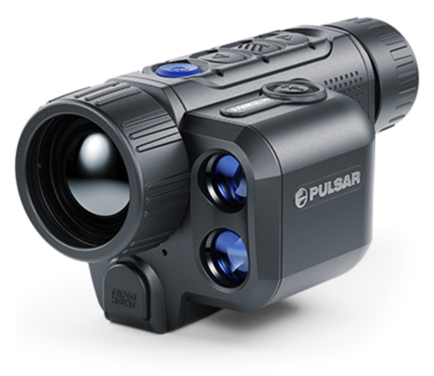 Picture of Pulsar  Axion 2 Pro Lrf Xq35 Thermal Monocular Black 2-8X 35Mm Multi Reticle 384X288, 50Hz Resolution Zoom 4X Features Laser Rangefinder PL77502 810119012340