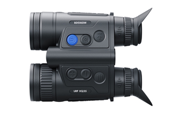 Picture of  Pulsar Pl77483 Merger Lrf Xq35 Thermal Binocular Black 3-12X35mm 384X288, 50Hz Resolution Zoom 4X Features Laser Rangefinder 810119012159