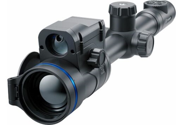 Picture of  Pulsar Pl76557 Thermion 2 Lrf Xl50 Thermal Rifle Scope Black 1.75-14X 50Mm, Multi Reticle, Digital 2X/4X/8X Zoom, 1024X768 Resolution Features Laser Rangefinder 810119016607