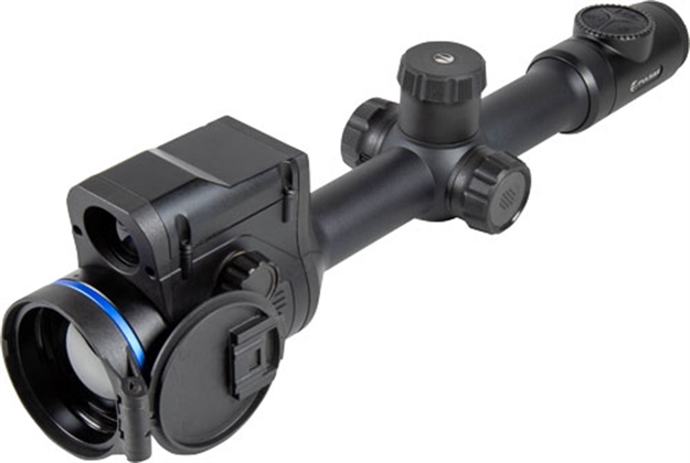 Picture of  Pulsar Pl76555 Thermion 2 Lrf Xq50 Pro Thermal Rifle Scope Black 3-12X 50Mm 384X288, 50Hz Resolution Features Laser Rangefinder
