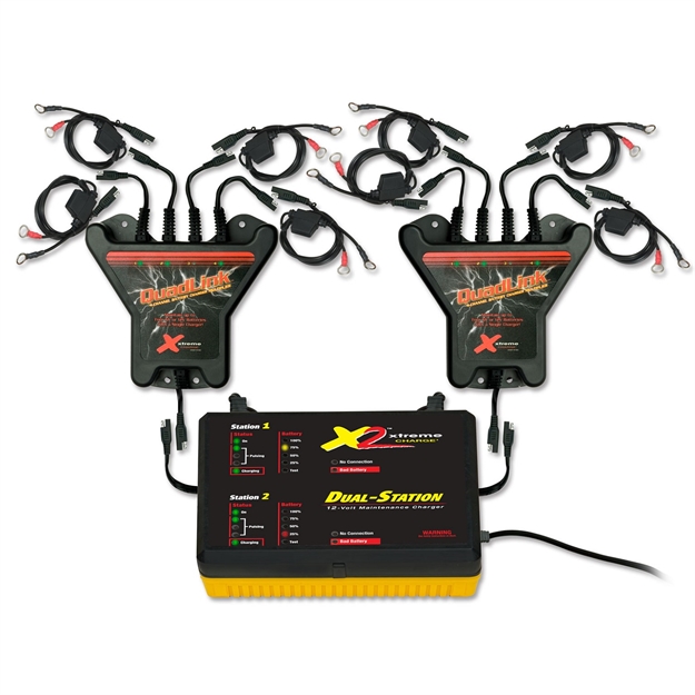 Picture of Pulsetech Xtreme 8-Station Quadlink Battery Charger Kit