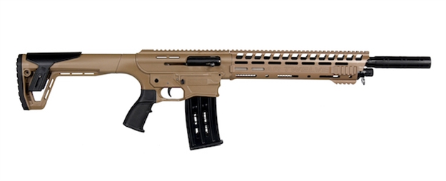 Picture of PW Arms, Inc. Arms Ar12 12Ga AR Style 20"Tan