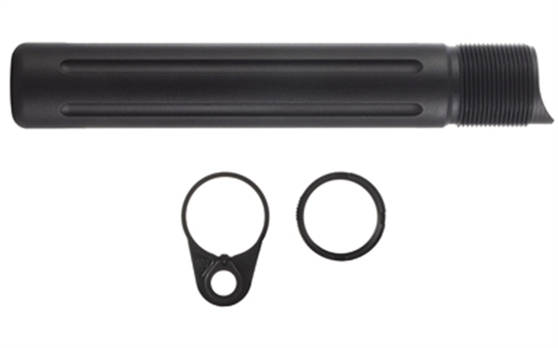 Picture of Primary Weapons 4G2btpb-1F Castle Nut  7075 T-6 Aluminum Black Anodized 4G2BTPB1 811154030757