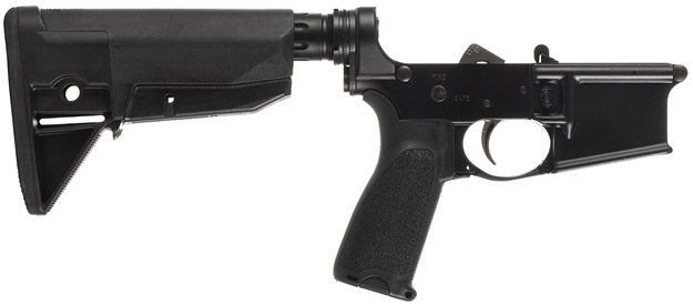 Picture of Primary Weapons M100rm11-1F Mk1 Mod 1-M Lower 7075-T6 Aluminum Black Anodized 18-M100RM1B