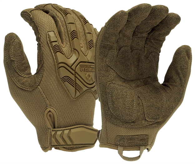 Picture of  Pyramex Vgtg40txl Impact Operator Heavy-Duty Brown Synthetic Leather XL Hook & Loop 810048739943