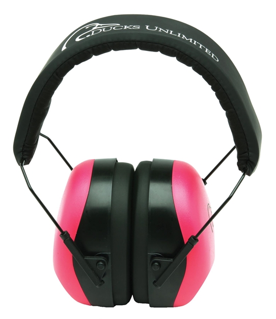 Picture of Pyramex Dupm8010p Ducks Unlimited Pm8010 Earmuff 26 DB Black/Pink