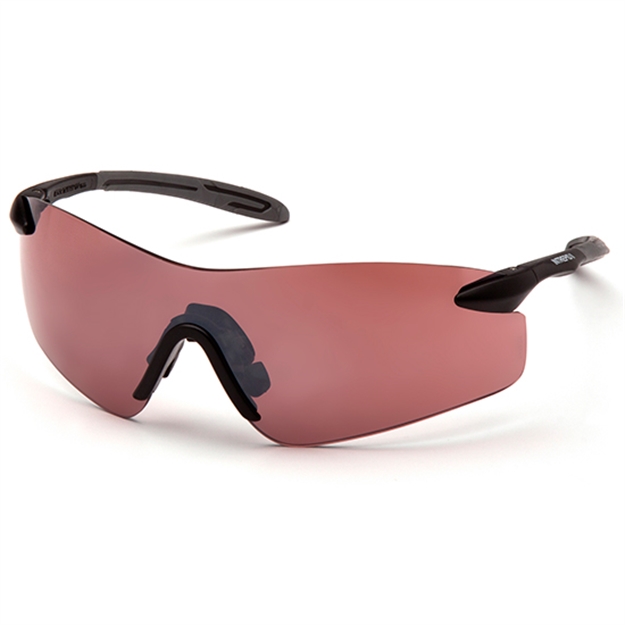 Picture of Pyramex Intrepid II Blk W/ Vermillion Lens Clam