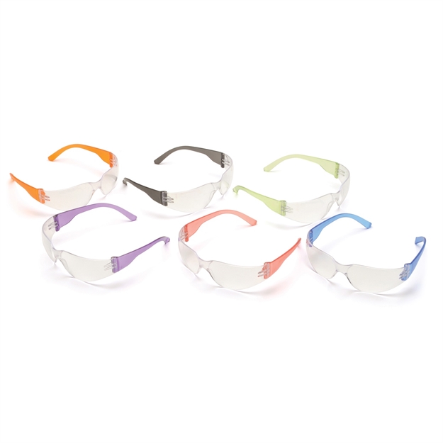 Picture of Pyramex Mini Intruder Multi-Color Mini Safety Glasses 12 PK S4110SNMP 811907025221