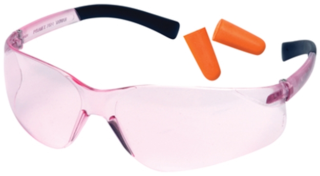 Picture of Pyramex Mini Ztek Pink W/ Dp1000 Earplugs