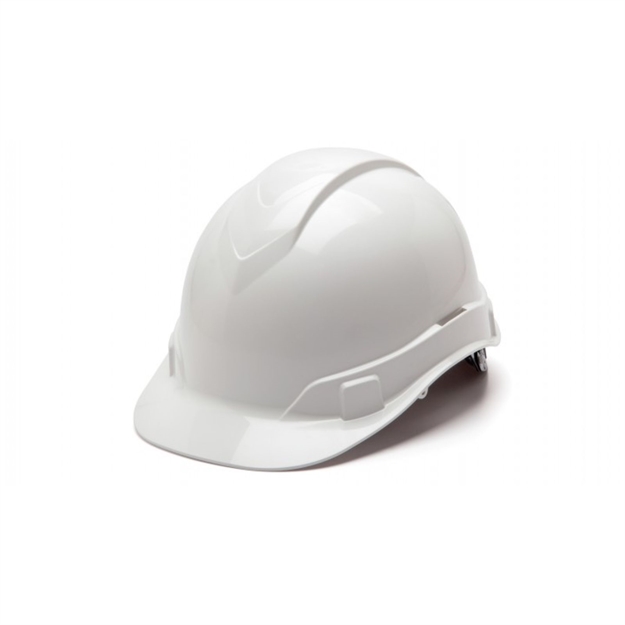 Picture of Pyramex Ridgeline Hard Hat Ridgeline Cap 4 PT Ratchet White HP44110 814992001460