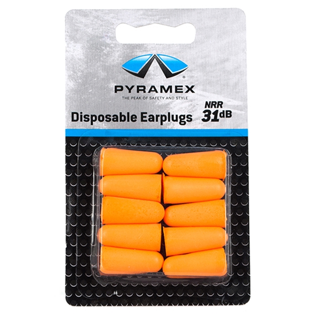 Picture of Pyramex Disposable Uncorded Earplugs Nrr 31Db PYDP1000