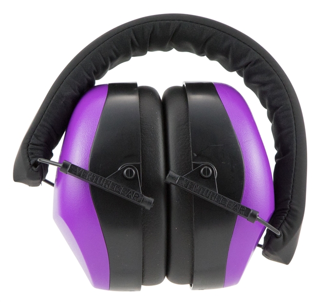 Picture of  Pyramex Vgpm8065c Venture Gear V80 Muff Foam 26 DB 32 DB Over The Head Purple/Black Adult 1 Pair 811907025351