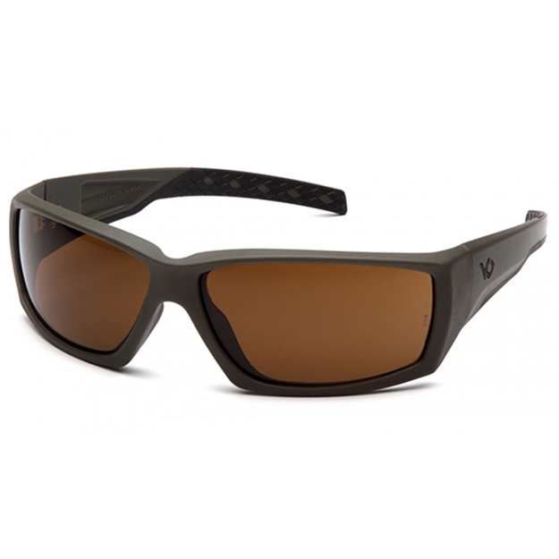 Picture of  Pyramex Vgsg718t Venture Gear Tactical Overwatch Adult Bronze Lens Anti-Fog Polycarbonate OD Green Frame