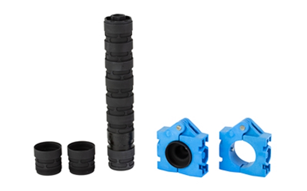 Picture of Q Suppressor Erector 22 Modular Alum SS 7.6 Blk SIL-E-22-BLK 850035705070