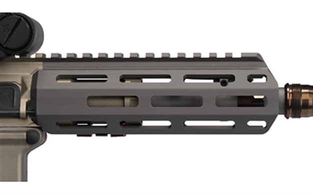 Picture of  Q Llc 6Hbmlokhg Handguard  M-Lok Aluminum Gray Q Llc Honey Badger 6" 850000857162