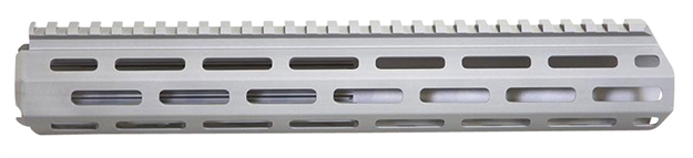 Picture of Q Llc 12Hbmlokhgkit Handguard  M-Lok Aluminum Gray Q Llc Honey Badger 12" 12HBMLOKARHG